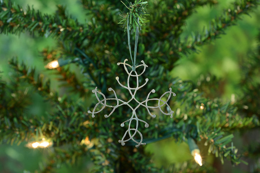 snowflake ornament by beth cyr