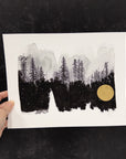 Beauty in the Upside Down - Forest Home - Art Print - Print to Order