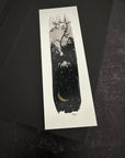 Bookmark - Vertical with Bendy Tree