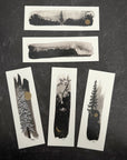 Bookmarks - Horizontal with Sea and Tiny Tree Landscape