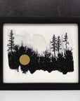 Beauty in the Upside Down - The Forest Edge - Art Print - Print to Order