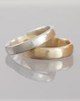 Worn Texture Ring in Any Metal - Made to Order