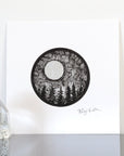 Reserved - 61/100 - 100 Day Drawing Project - Original Drawing - 4" x 4" - Beth Cyr Handmade Jewelry