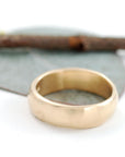 Simplicity Wedding Rings in Yellow Gold - Made to Order - Beth Cyr Handmade Jewelry