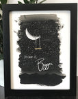 Dream it Bigger - Moon and Swing - Art Print - Print to Order