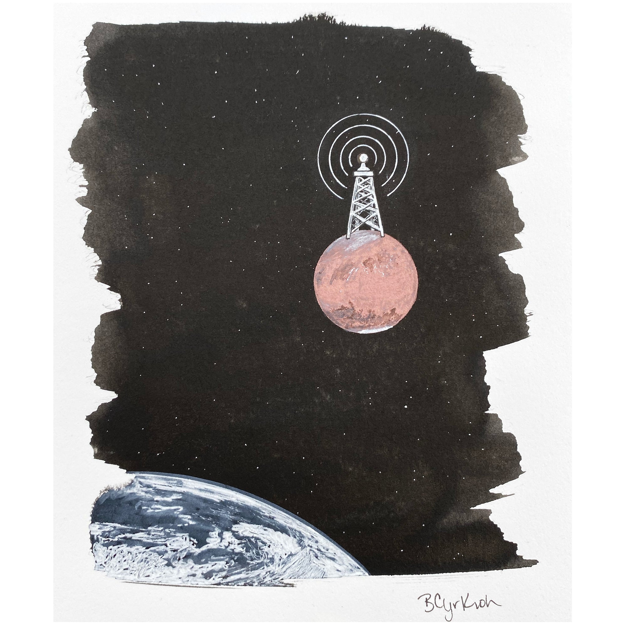 Radio - Art Print - - Print to Order