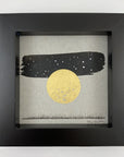 Grassy Meadow, Harvest Moon, the Hare Constellation - Grey and Gold Collection 