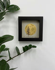 Giant Super Moon with Douglas Fir - Grey and Gold Collection 