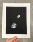 Earth and Moon - Print to Order