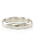 Simplicity Ring in 14k Palladium White Gold - 4mm size 10 -  Ready to Ship - Beth Cyr Handmade Jewelry