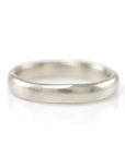 Simplicity Ring in 14k Palladium White Gold - 4mm size 10 -  Ready to Ship - Beth Cyr Handmade Jewelry