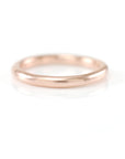 Simplicity Ring in 14k Rose Gold - size 3 3/4 -  Ready to Ship - Beth Cyr Handmade Jewelry