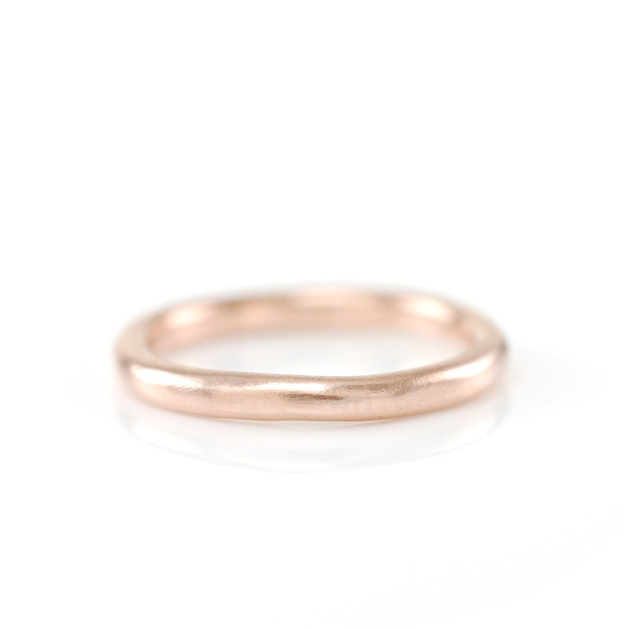 Simplicity Ring in 14k Rose Gold - size 3 3/4 -  Ready to Ship - Beth Cyr Handmade Jewelry