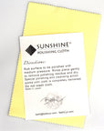 Sunshine Polishing Cloth - Beth Cyr Handmade Jewelry